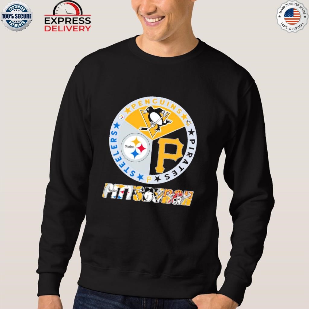 Pittsburgh Steelers Penguins Pirates Logo shirt, hoodie, sweater, long  sleeve and tank top