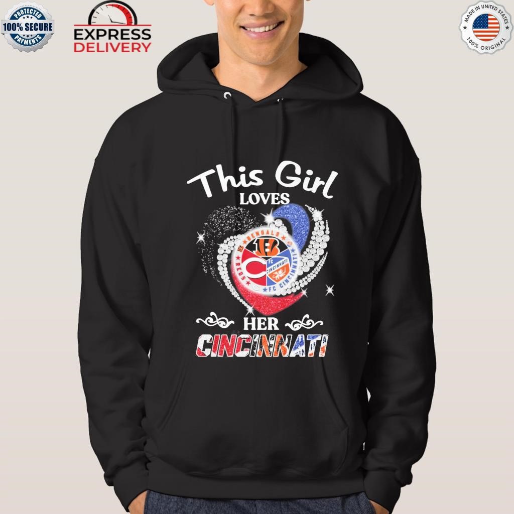 Official Cincinnati Bengals Girl The Cutest Bengals Girl Shirt, hoodie,  sweater, long sleeve and tank top