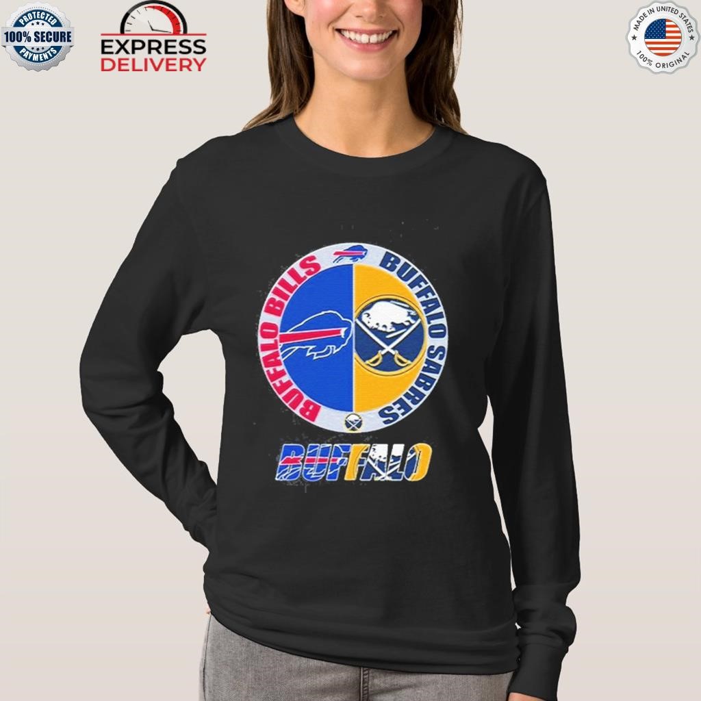 Buffalo Bills And Buffalo Sabres T Shirt - Guineashirt Premium ™ LLC