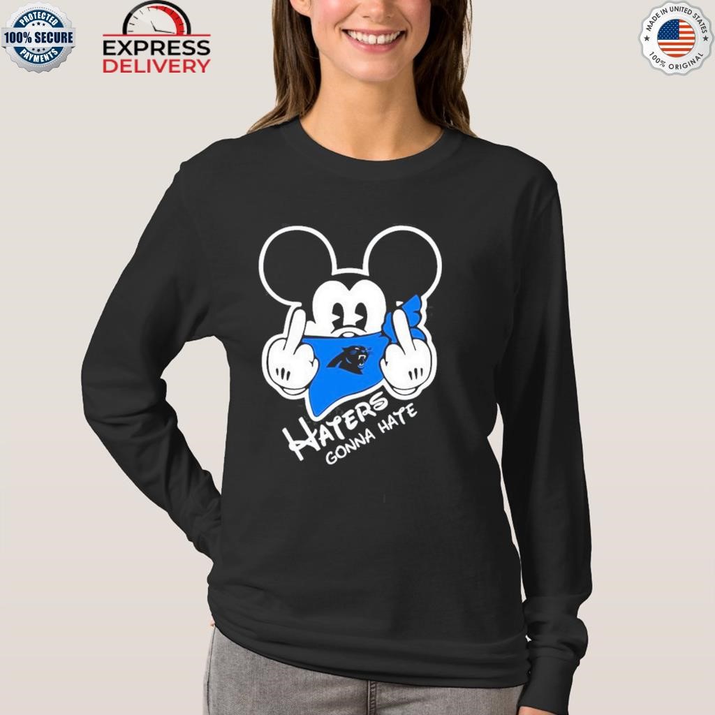 Mickey Gangster And Car Carolina Panthers T-Shirt - Cruel Ball