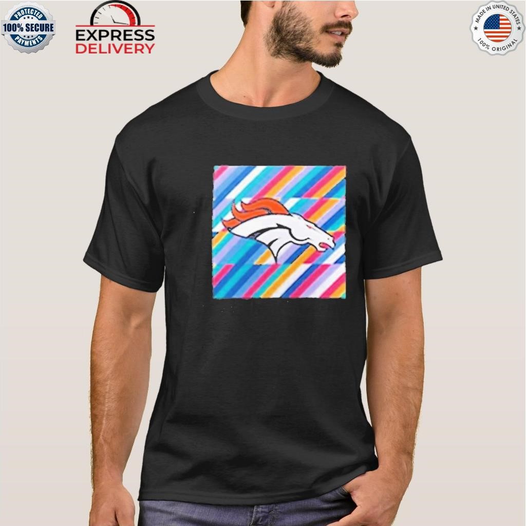 Denver Broncos Pride Shirts, Broncos Rainbow Apparel, Pride Tee