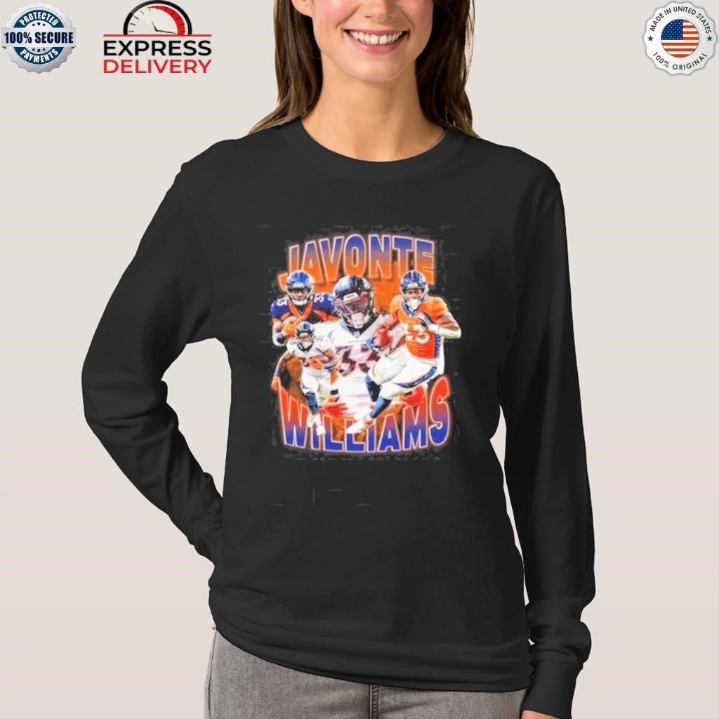 Denver Broncos Javonte Williams Shirt - High-Quality Printed Brand