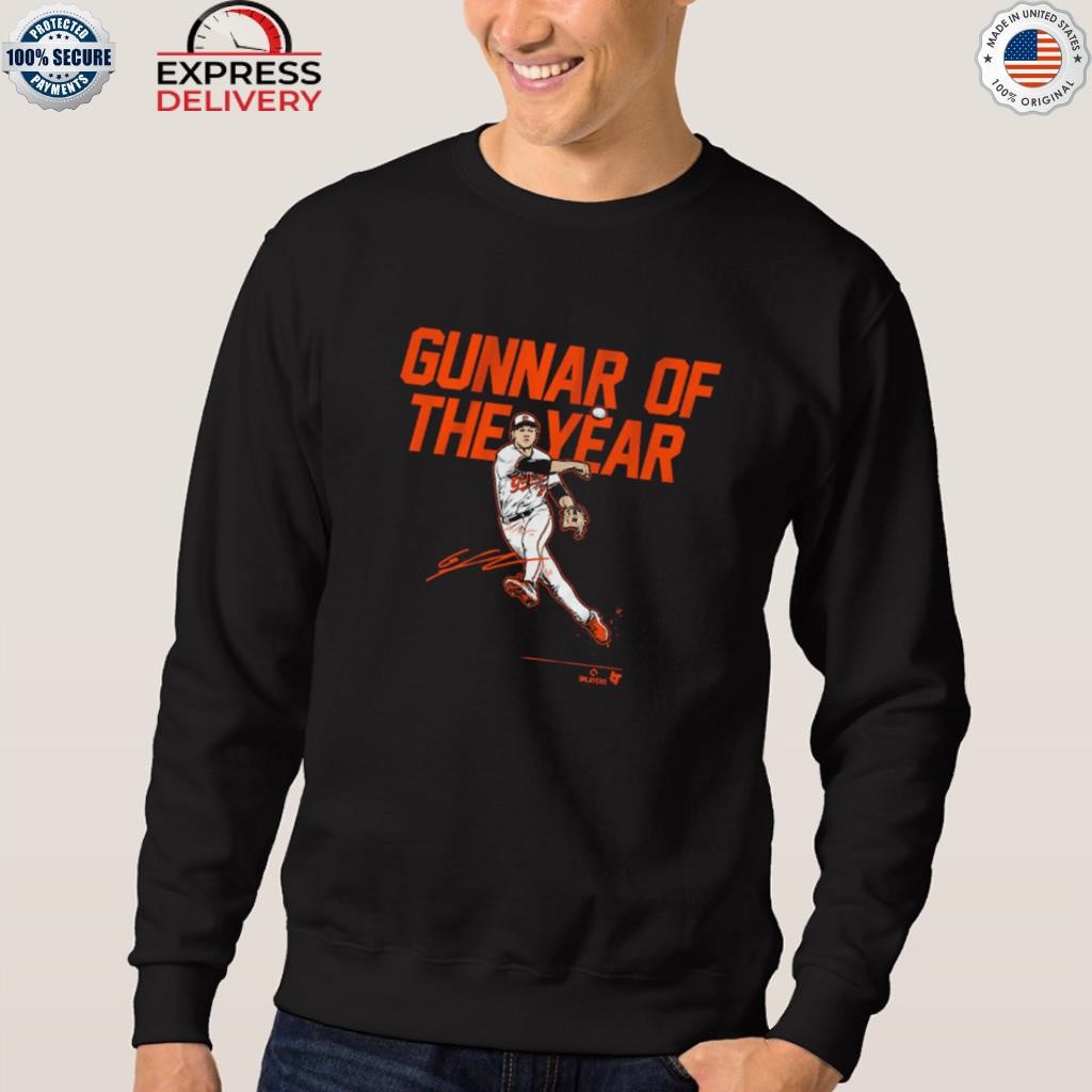 Gunnar Henderson Gunnar Of The Year signature shirt, hoodie, sweater, long  sleeve and tank top