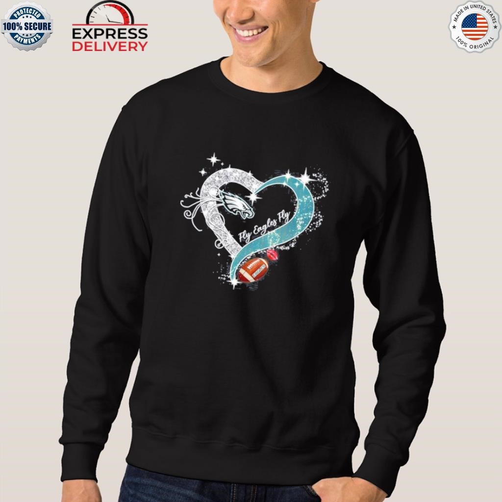 Official Heart The Philadelphia Fly Eagles Fly T-shirt,Sweater, Hoodie, And  Long Sleeved, Ladies, Tank Top