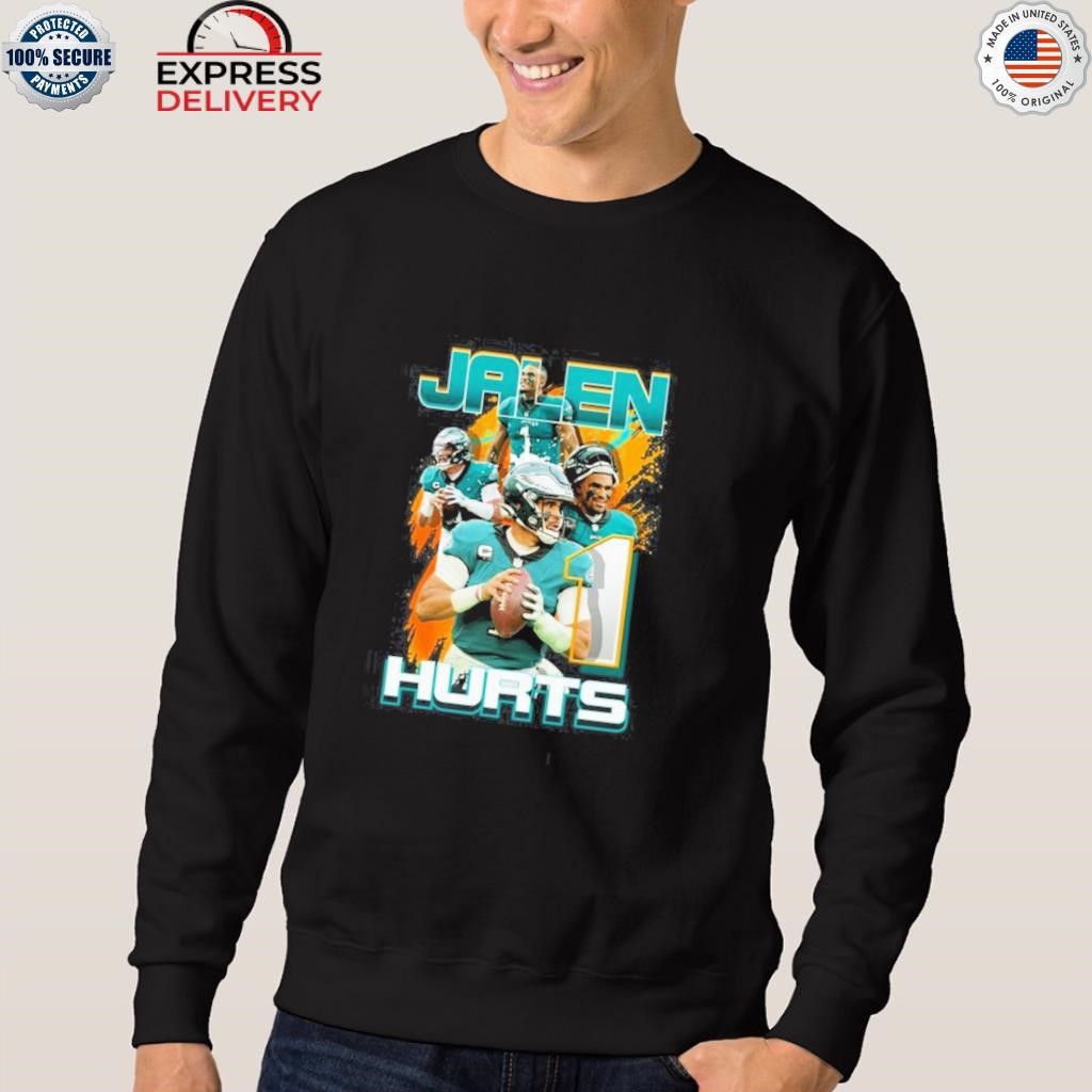 Hot trending philadelphia eagles jalen hurts shirt, hoodie, sweater, long  sleeve and tank top