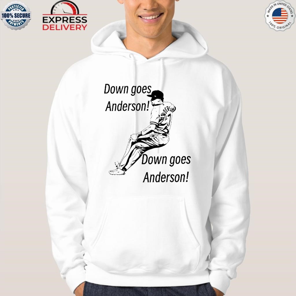 Jose ramirez down goes anderson T-shirt, hoodie, sweater, long sleeve and  tank top