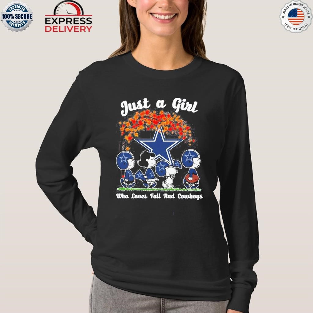 Just a girl who loves fall and Dallas Cowboys T-shirt, hoodie, sweater,  long sleeve and tank top