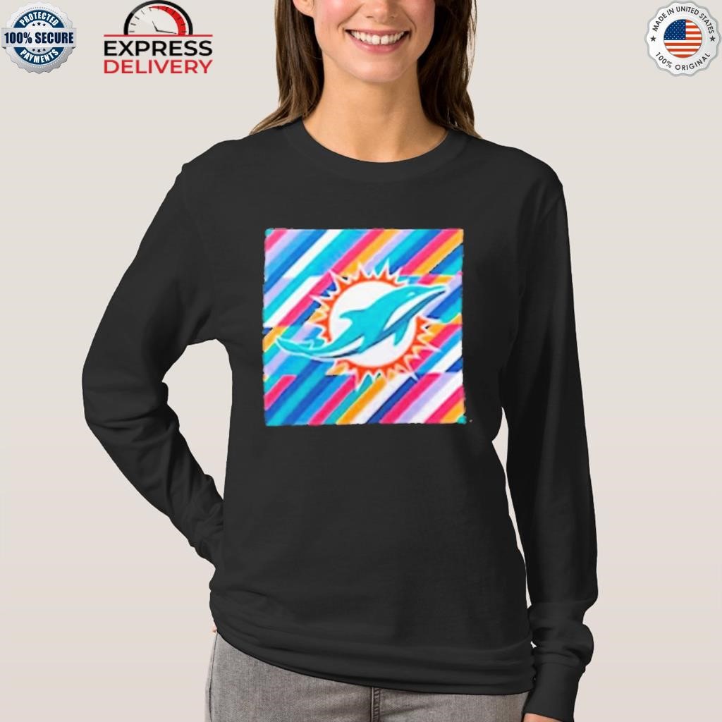 Nike Athletic Fashion (NFL Miami Dolphins) Men's Long-Sleeve T-Shirt