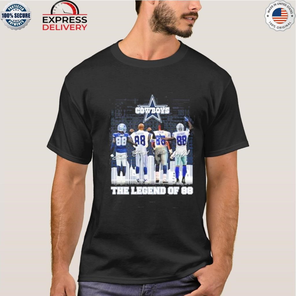 Official The Dallas Cowboys The Legend Of 88 Shirt, hoodie, tank top,  sweater and long sleeve t-shirt