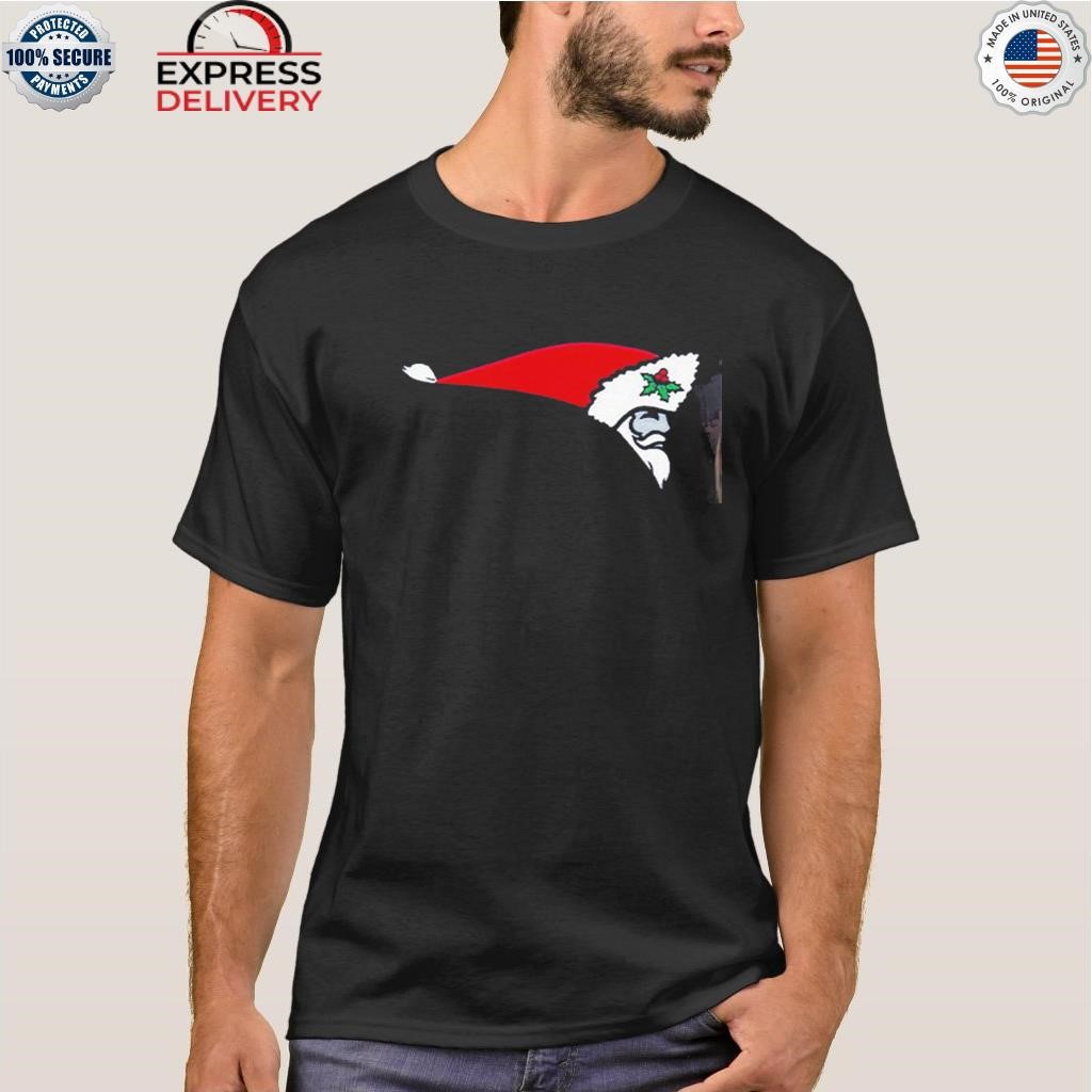 Old School Patriots Santa Logo Shirt