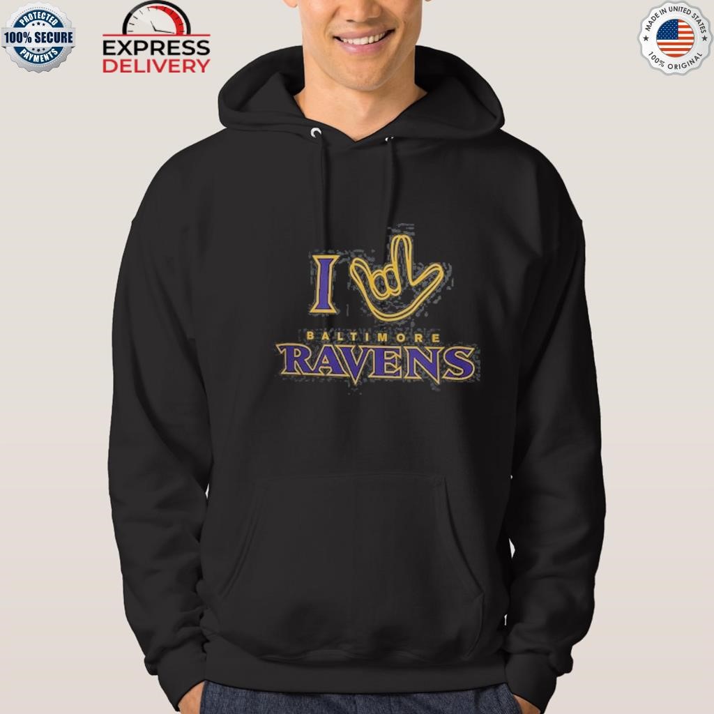 Heart Baltimore Ravens NFL logo shirt, hoodie, sweater and long sleeve