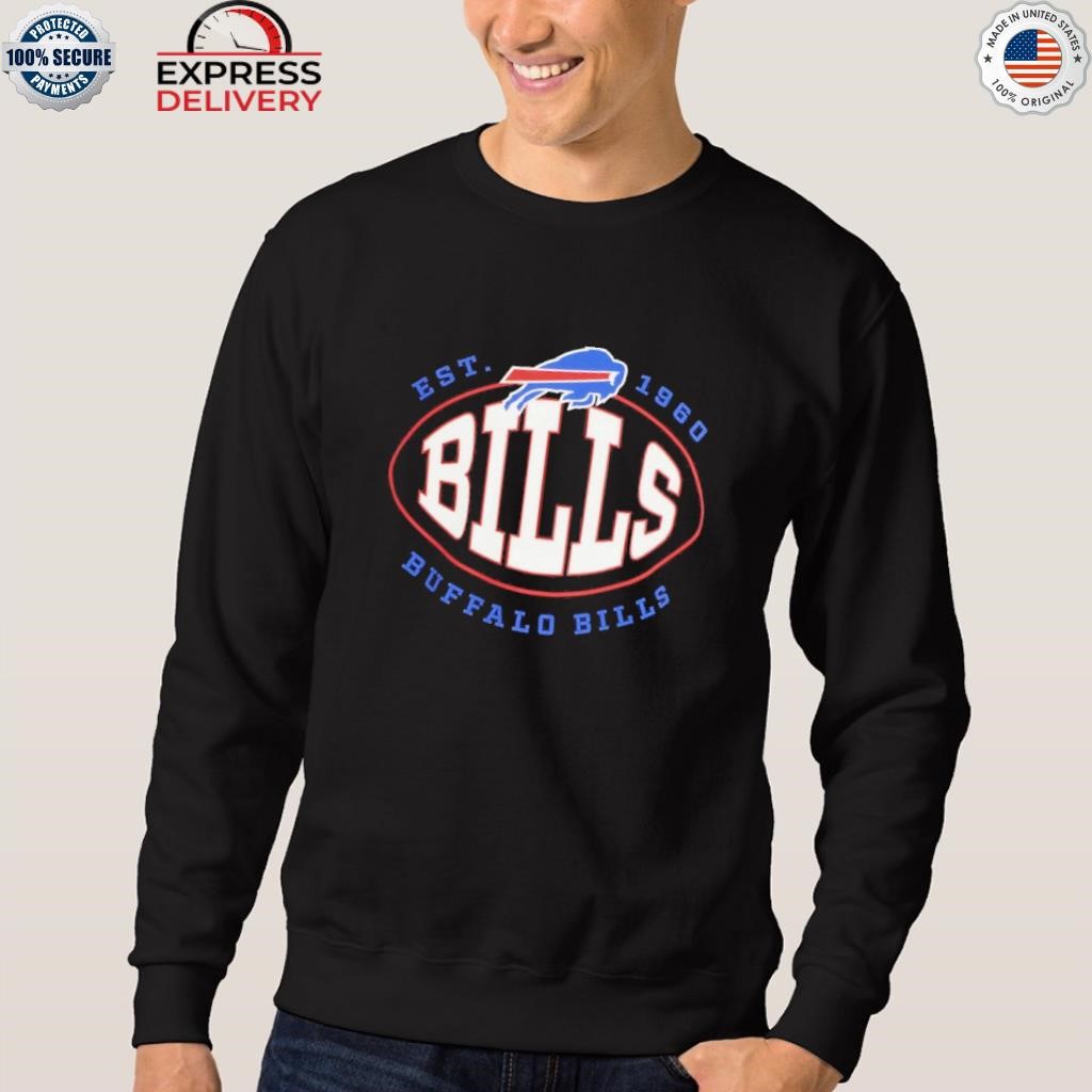 Buffalo Bills BOSS X NFL Pullover Sweatshirt - Black