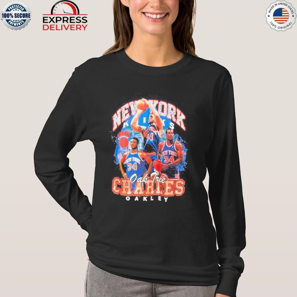 Charles Oakley New York Knicks Mitchell & Ness Hardwood Classics Bling  Concert Player T-Shirt, hoodie, sweater, long sleeve and tank top