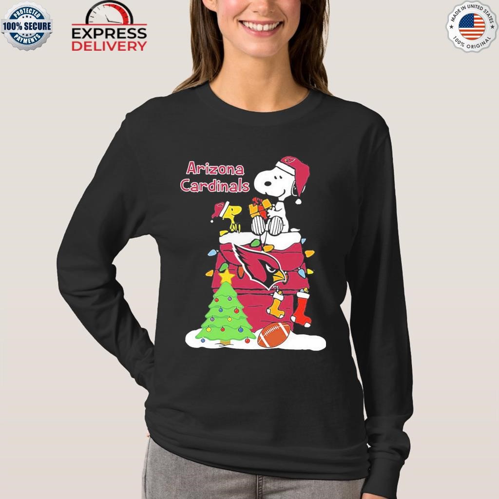 Snoopy Arizona Cardinals Christmas shirt, hoodie, sweater, long