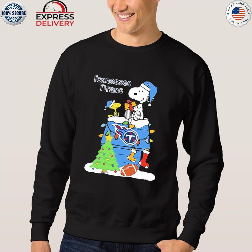 Tennessee Titans Snoopy Christmas shirt, hoodie, sweater, long