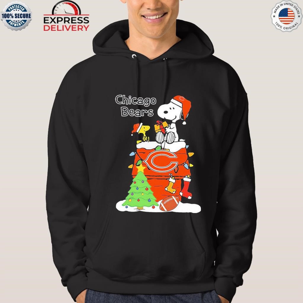 Official christmas Snoopy Chicago Bears Shirt, hoodie, sweater, long sleeve  and tank top