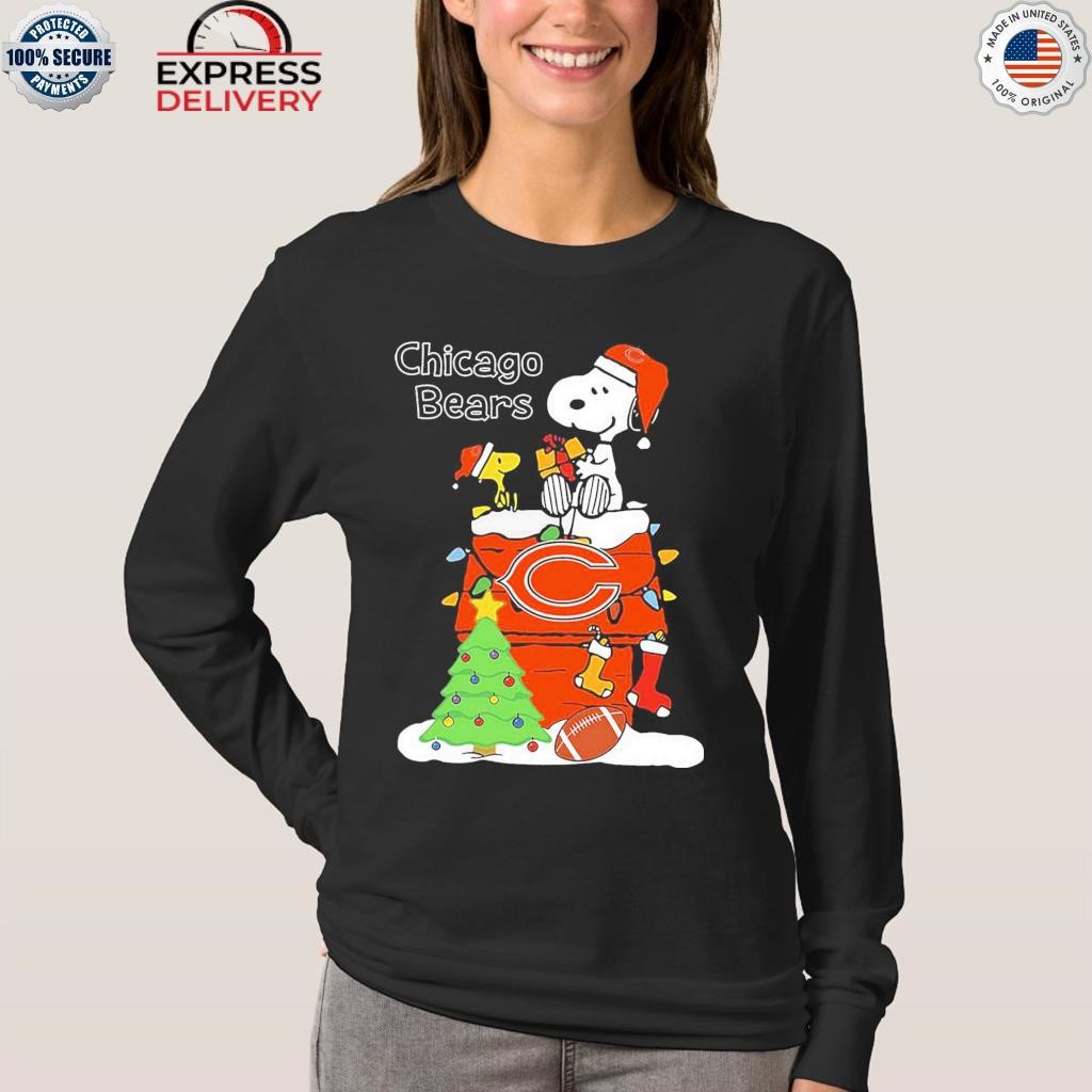 Official christmas Snoopy chicago bears T-shirt, hoodie, sweater, long  sleeve and tank top