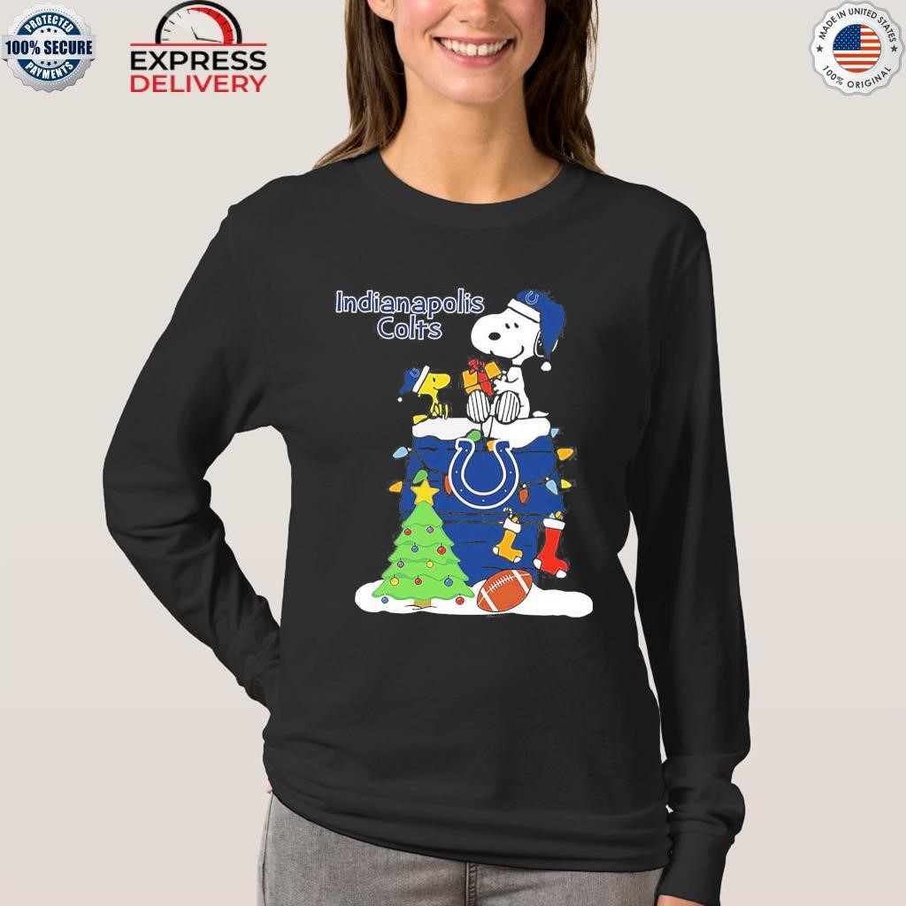 Snoopy Indianapolis Colts Christmas shirt, hoodie, sweater, long