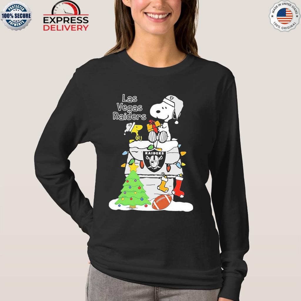 Official christmas Snoopy las vegas raiders T-shirt, hoodie, sweater, long  sleeve and tank top