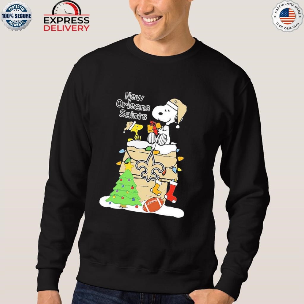 Christmas Snoopy New Orleans Saints Shirt, hoodie, sweater and