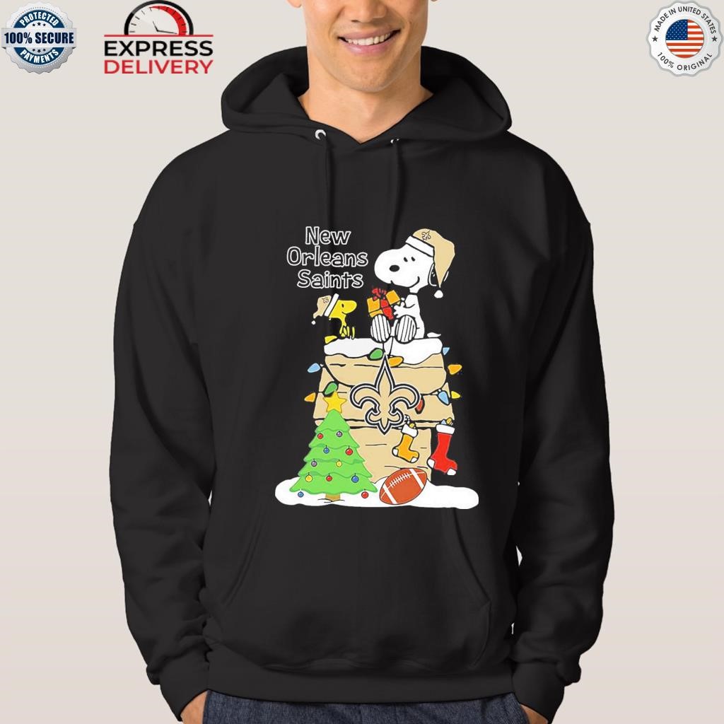 Christmas Snoopy New Orleans Saints Shirt, hoodie, sweater, long sleeve and  tank top