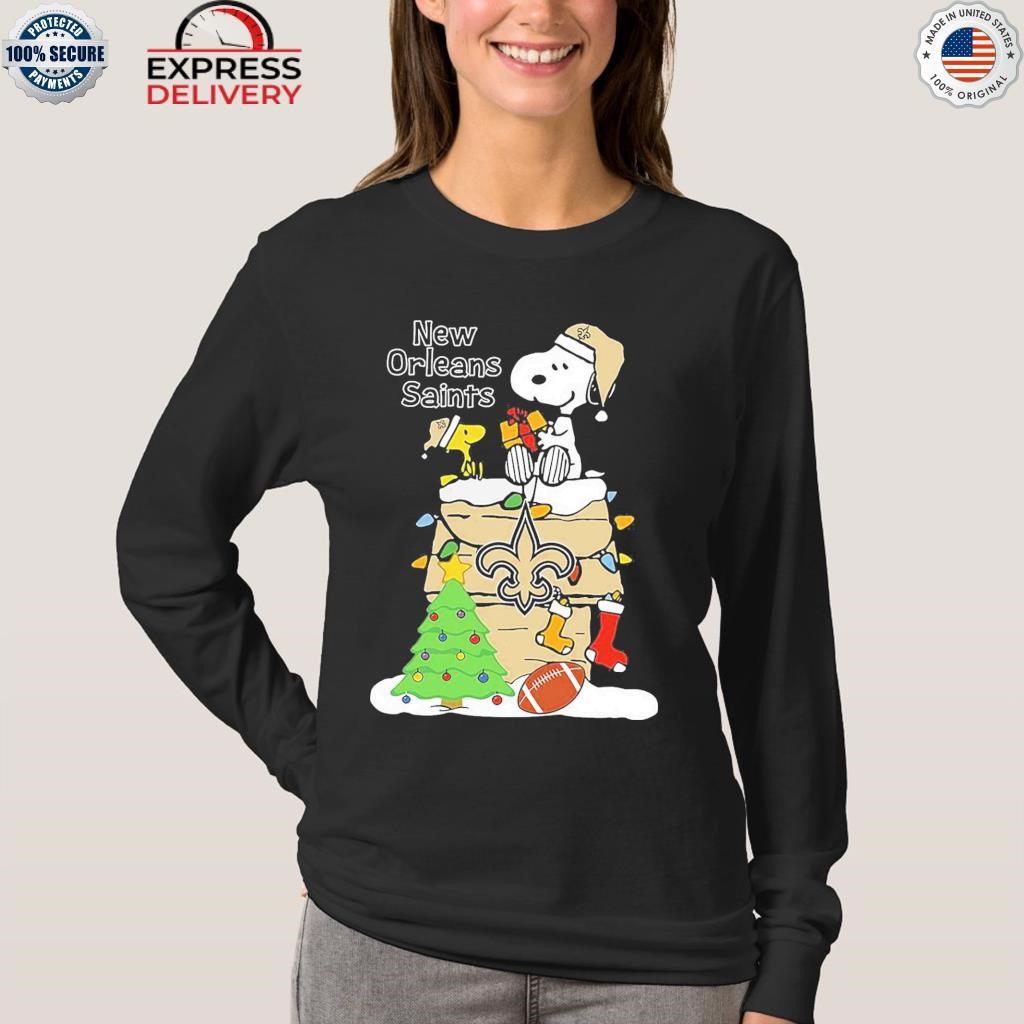 Official christmas Snoopy New Orleans Saints Shirt, hoodie, sweater, long  sleeve and tank top