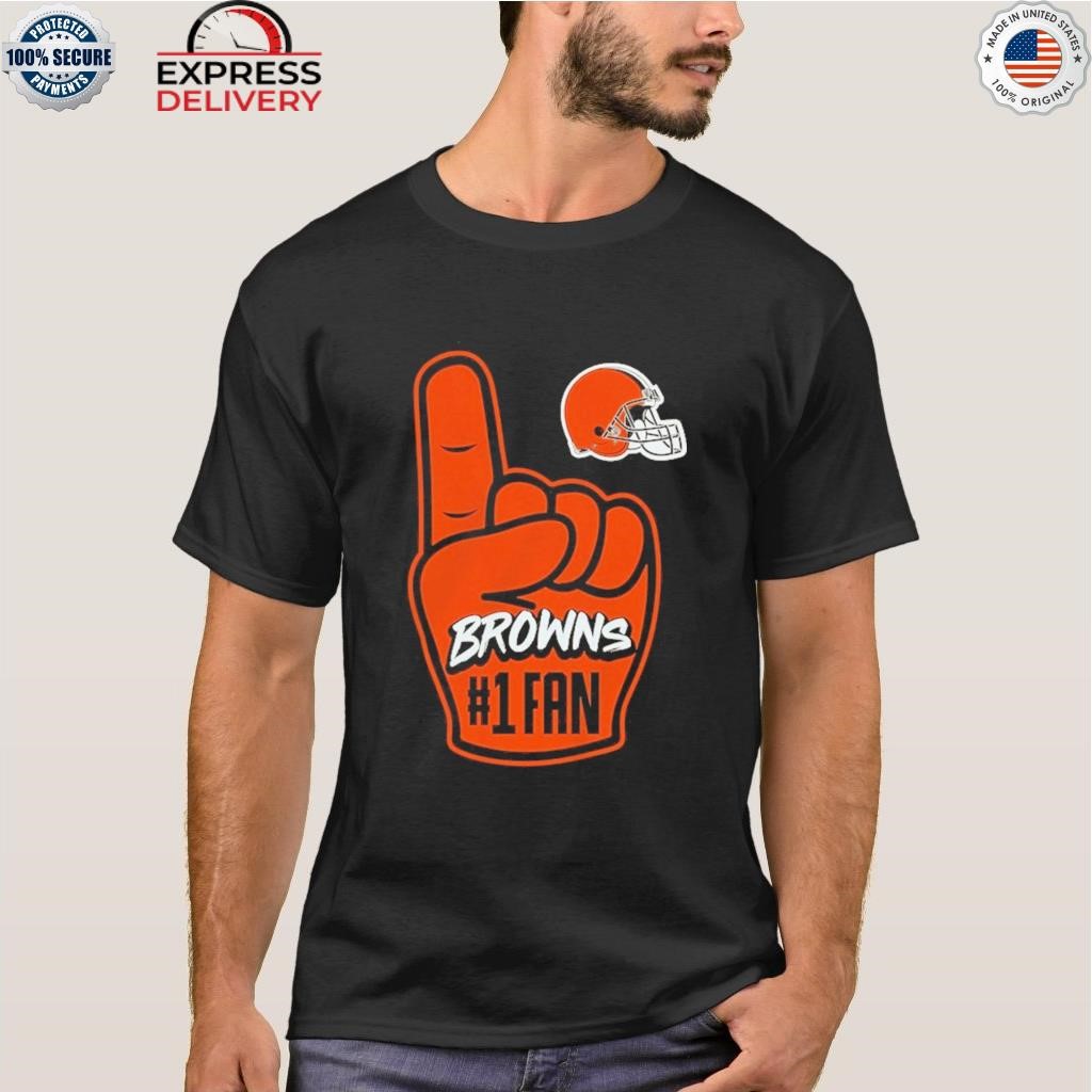 Official cleveland browns infant hand off T-shirt, hoodie, sweater, long  sleeve and tank top