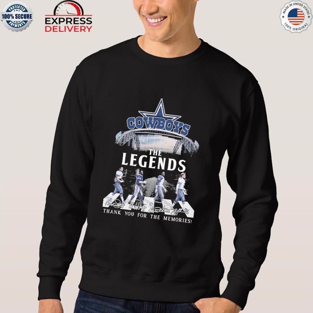 Dallas Cowboys The Legends Thank You For The Memories T-Shirt, hoodie,  longsleeve, sweatshirt, v-neck tee