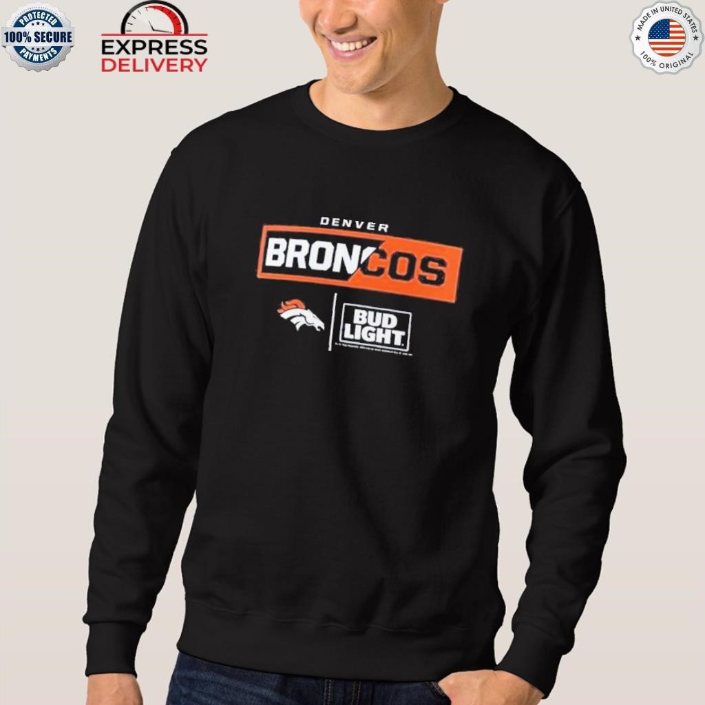 Denver Broncos Nfl X Bud Light Shirt