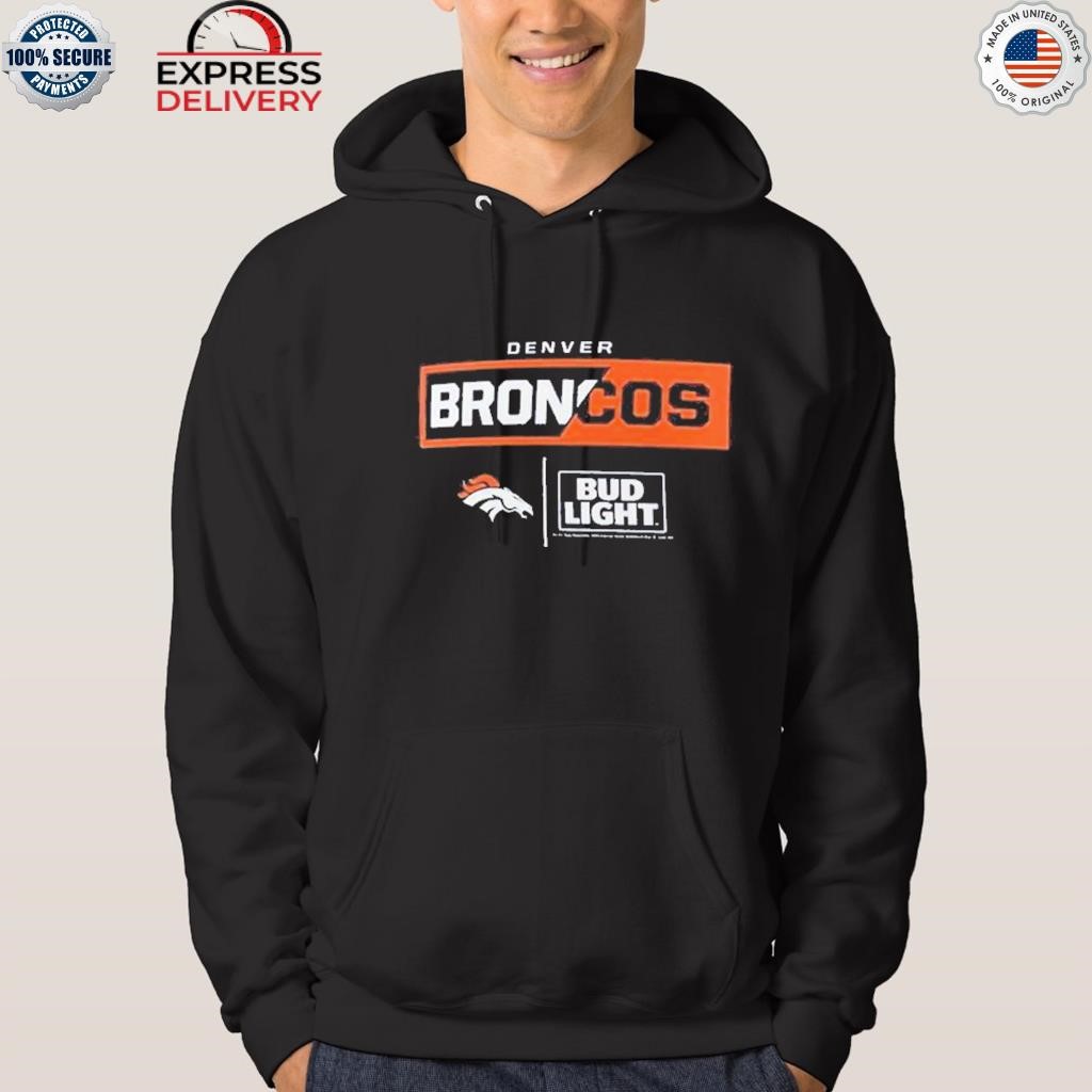 Denver Broncos Fanatics Branded Nfl X Bud Light T-shirt