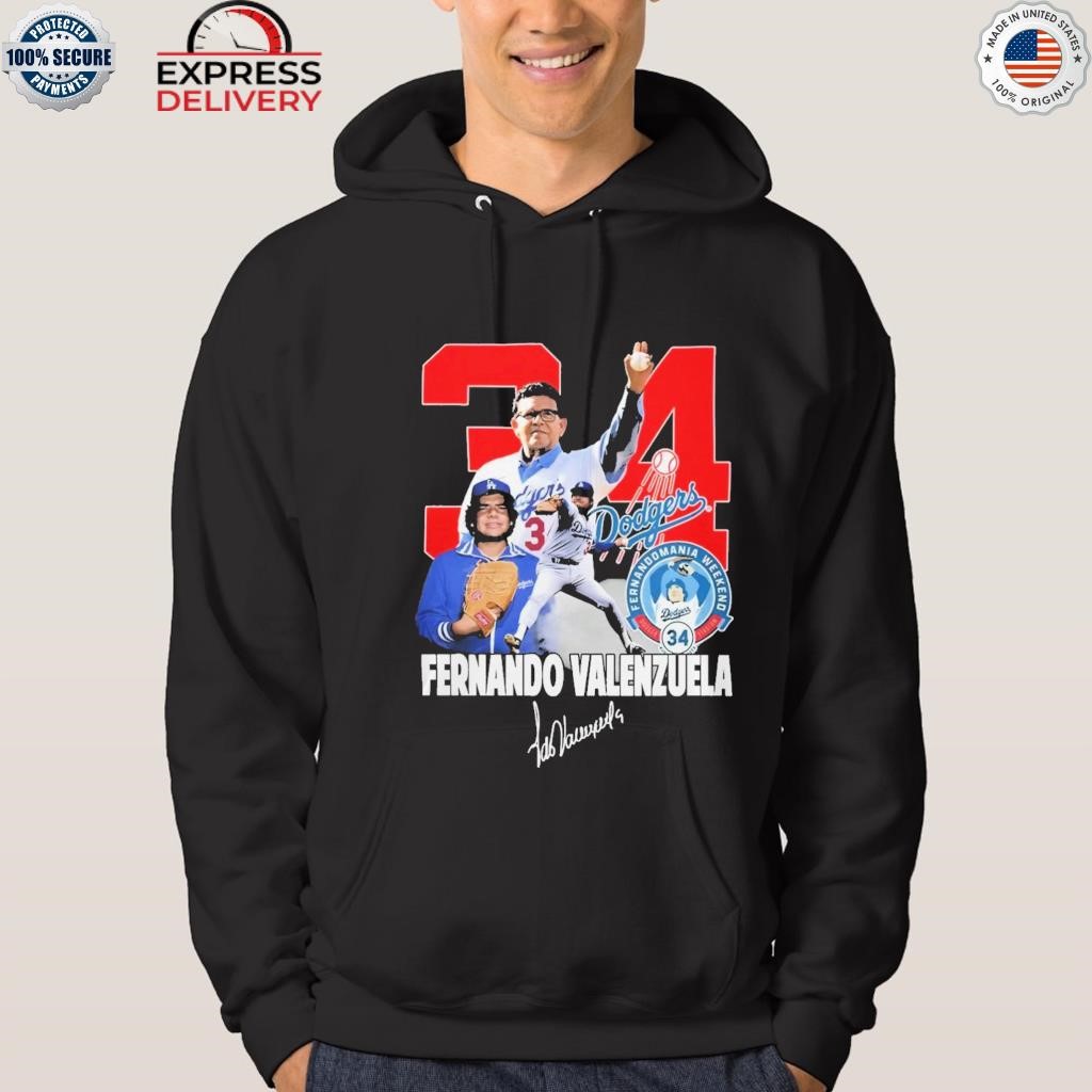 Fernando Valenzuela Fernandomania Weekend Signature shirt, hoodie