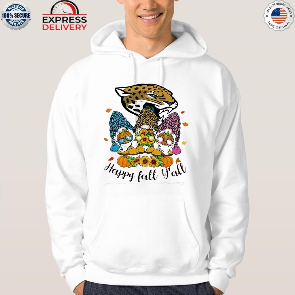 Official happy fall y'all jacksonville jaguars T-shirt, hoodie