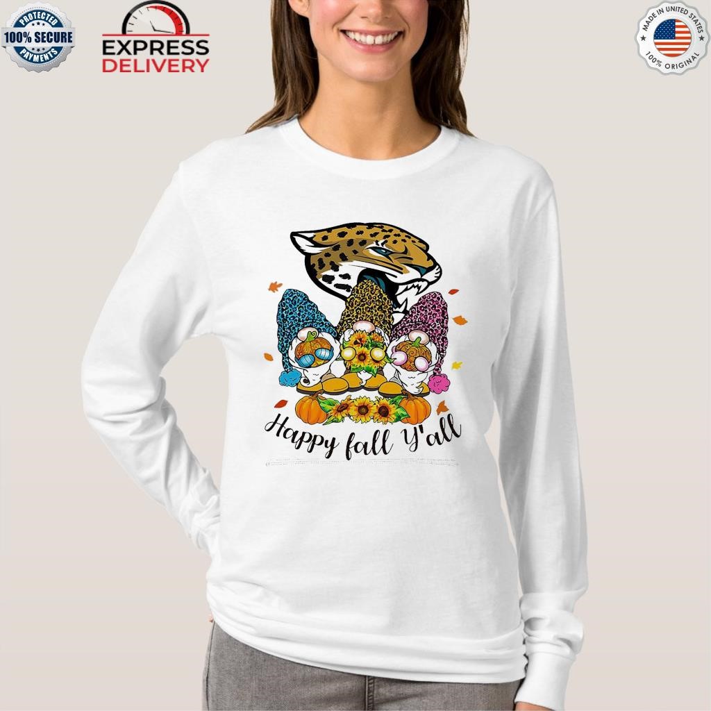 Official happy fall y'all jacksonville jaguars T-shirt, hoodie