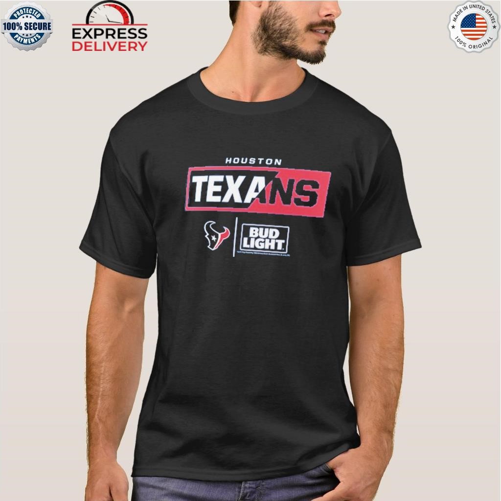 Houston Texans Fanatics Branded Navy NFL X Bud Light T-Shirt, hoodie,  longsleeve, sweater