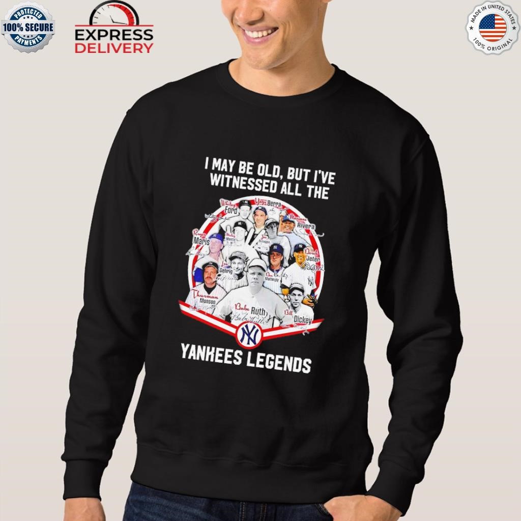 Official new York Yankees Legend Shirt, hoodie, sweater, long