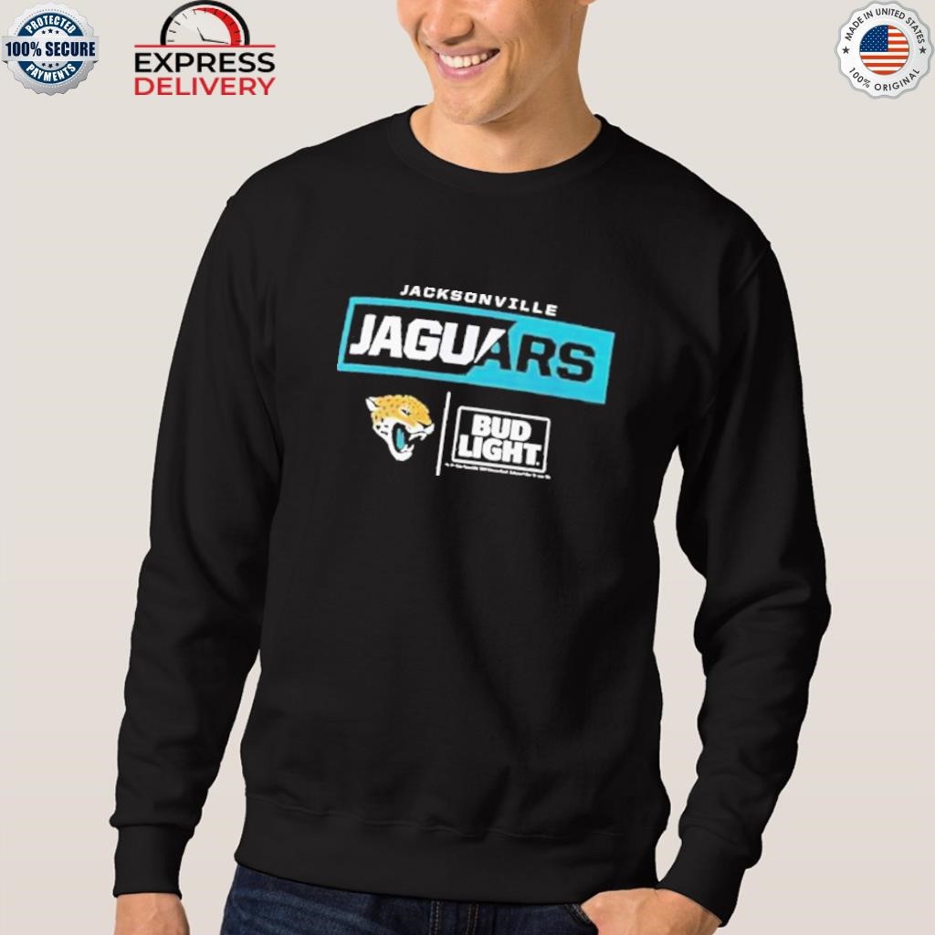 Jacksonville Jaguars Fanatics Branded NFL x Bud Light Pullover