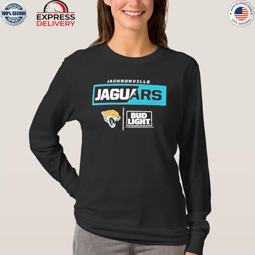 Jacksonville Jaguars X Bud Light logo 2023 shirt, hoodie, sweater