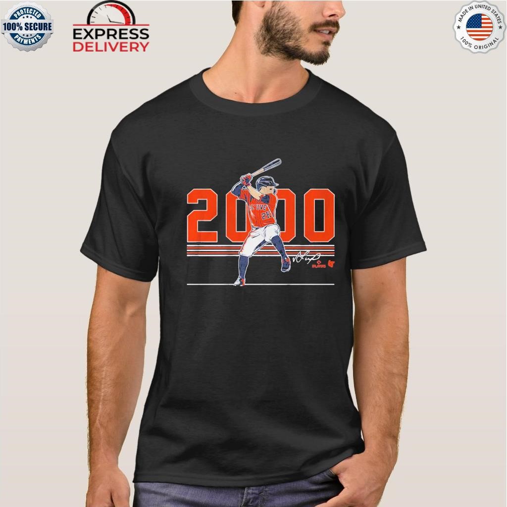 Official jose altuve 2000 hits houston T-shirt, hoodie, sweater