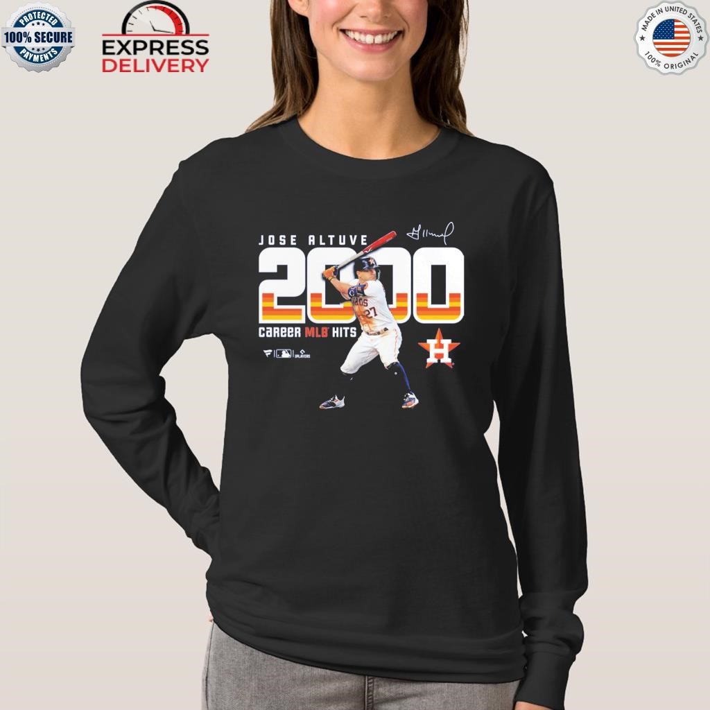 Original Jose Altuve Houston Astros Hit For The Cycle 2023 T-shirt,Sweater,  Hoodie, And Long Sleeved, Ladies, Tank Top