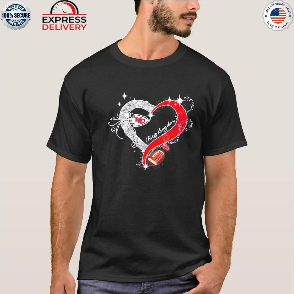 Official kansas city Chiefs Kingdom heart T-shirt, hoodie, sweater, long  sleeve and tank top