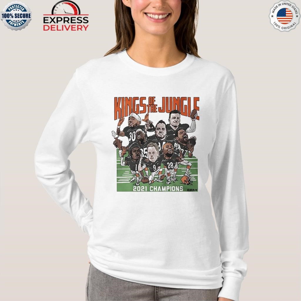 Kings Of The Jungle Cincinnati Bengals Caricatures Shirt