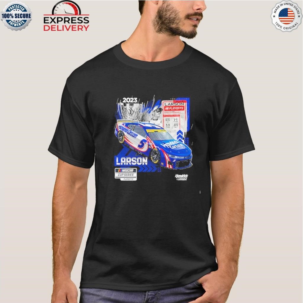 Official kyle larson hendrick motorsports team collection black 2023 nascar cup series playoffs T-shirt, hoodie, sweater, long sleeve and tank top