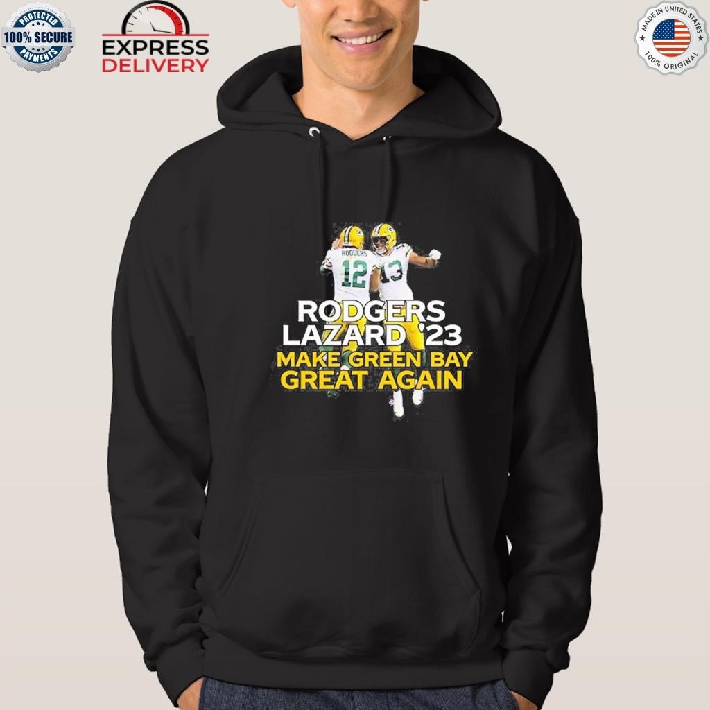 Rodgers Lazard 23 Make Green Bay Packers Great Again shirt, hoodie,  sweater, long sleeve and tank top