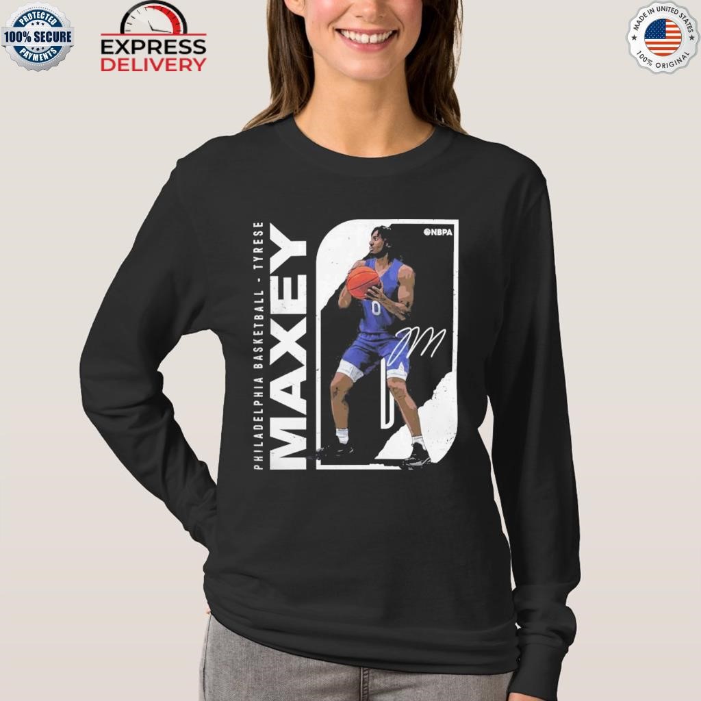 tyrese maxey t shirts