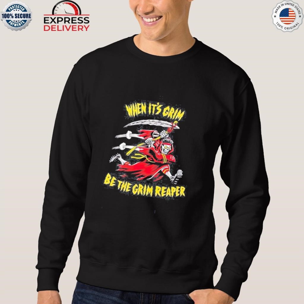 Official when it grim be the grim reaper Kansas city Chiefs T