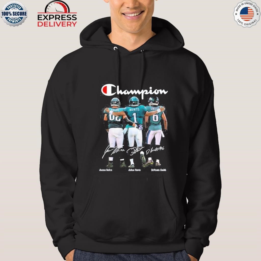 Philadelphia eagles jason kelce devonta smith jalen hurts shirt, hoodie,  sweater, long sleeve and tank top