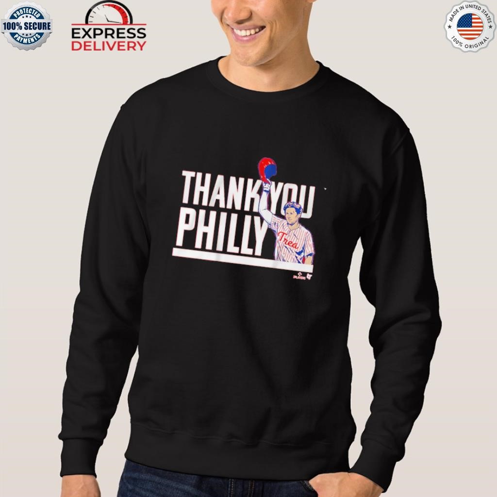 Trea Turner Thank You Philly Shirt