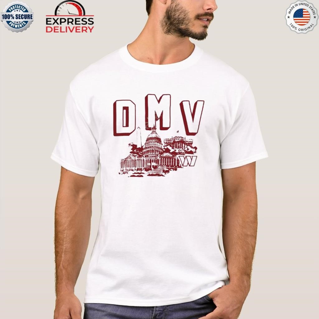 Washington commanders dmv Shirt, hoodie, sweater, long sleeve and tank top