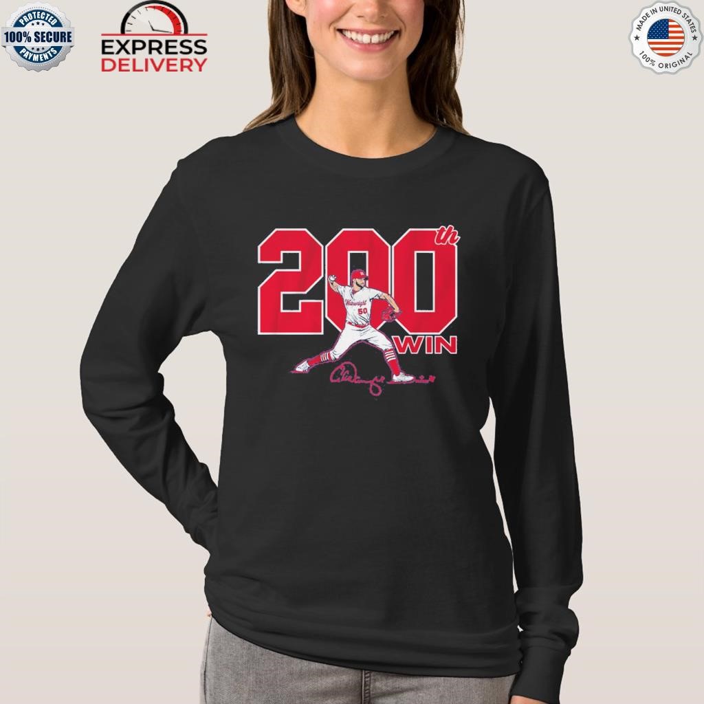 Official Adam Wainwright 200 T-shirt, hoodie, sweater, long sleeve