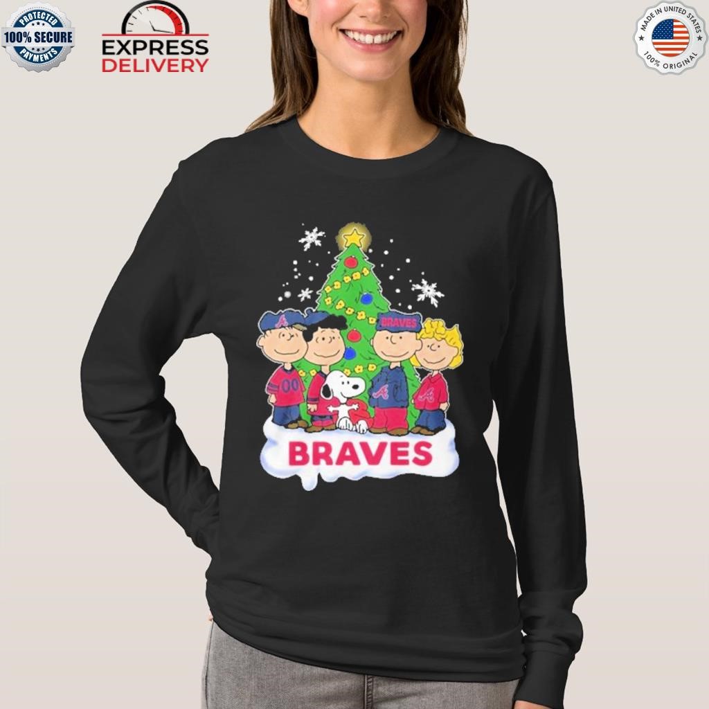 Snoopy And Friends Walking Atlanta Braves Shirt - High-Quality Printed Brand